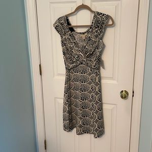 Jonathan Martin Black & White Dress Size 10